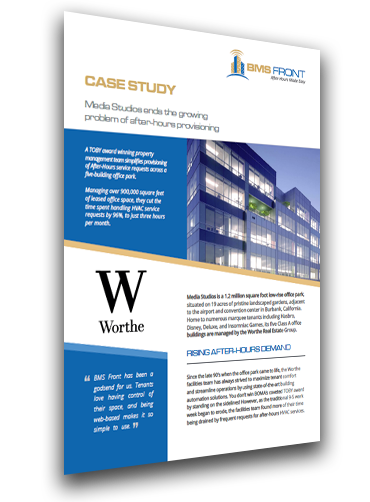 BMS Front facilities case study cover
